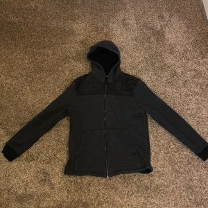 Grey/Black APT. 9 Zipper Jacket